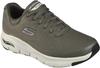 Кроссовки Skechers Arch Fit оливково-зеленые