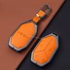 Electric Vehicle Key Fob Case Leather for BYD Formula Leopard 5 8 Ti3 Ti7 Key Case Car Key Fob Cover Keychain Protective Shell