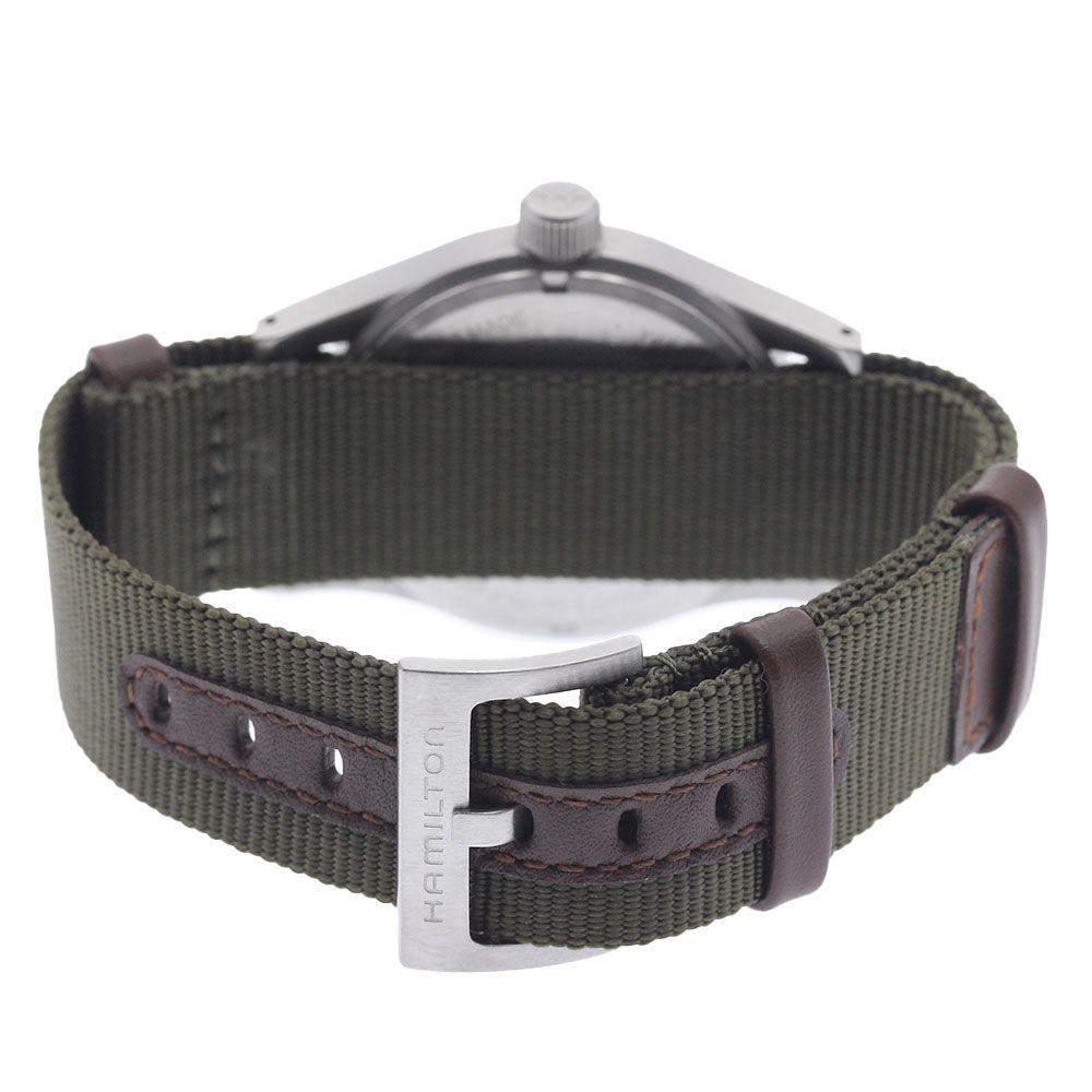 Б/у Hamilton HAMILTON H694390 Khaki Field Механические с ручным заводом Мужские Очень хорошее состояние _958447