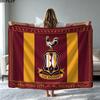 Фланелевое одеяло с принтом Bradford City AFC Высококачественное Теплое Удобное Покрывало для Всех Сезонов Идеально для Подарков Декор Дома