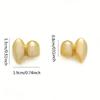 2Pcs/Set Double Glossy Tooth Caps Gold Silver Color Mouth Teeth Grillz  Party Cosplay