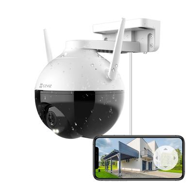 EZVIZ камера безопасности наружная камера видеонаблюдения PTZ 1080P WiFi широкоугольный интеллектуальный цветной ночной режим функция вращения IP65 водонепроницаемый AI движение человека