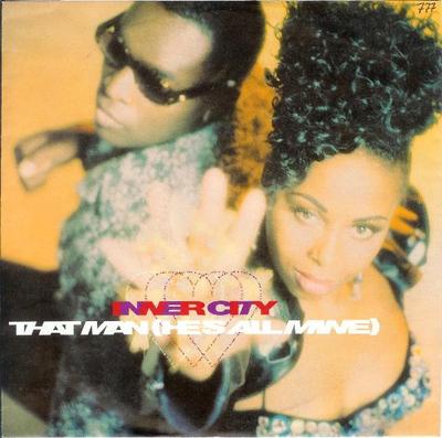 7-дюймовая пластинка INNER CITY - That Man (Он весь мой) 113724 10 Records 1990 UK Танцевальная и Электронная Музыка Б/У