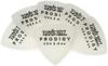 ERNIE BALL 9337 Медиаторы для гитары WHITE SHIELD PRODIGY Треугольные Delrin Белые [Оригинал] 2.0 мм 6 шт.