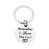Dad Gifts Keychain Car Keychains Meaningful Portable Father’S Day Gift from Daughter Bag