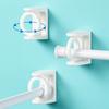 2/4/6/10PCS Rotatable Ring Hanging Punch-free Shower Curtain Rail Fixed Bracket Holder
