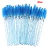50Pcs Disposable Eyelash Brush With  Rod Eyebrow Comb Makeup Brush