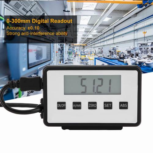 Digital Linear Scale LCD Readout Kit for Milling and Lathes, Accurate Measurement Up To 300mm