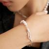 Metal Girl Gift Temperament Baroque Women Bracelet Korean Style Jewelry Pearls Bracelet Copper