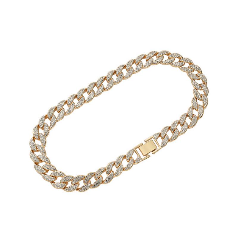 Miami Cuban Choker Link Chain Silver Plated Mens Hip Hop Necklace Jewelry