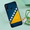 Флаг Боснии и Герцеговины для Huawei Nova Y90 Y70 Y60 Y61 Y91 Y72 9 10 SE 12i 12s 11i 5T P60 Pro P20 P30 P40 Lite Чехол