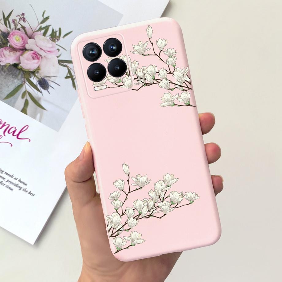 For Realme 8 Pro 4G Case Realme 8 8i 4G 5G Coque Cover Soft TPU Silicone Shockproof Bumper For Realme8 8Pro Coque With Pattern