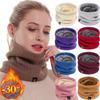 Unisex Winter Scarf For Men Women Fleece Ring Bandana Knitted Warm Solid Scarf Neck Warmer Thick Cashmere Handkerchief Ski Mask