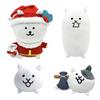 New The Battle Cats Plush Toy Great War Chritsmas Dress Stuffed Animal Soft Doll Cartoon Figure Game Gift for Kids Fans