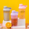 500/600ML Blender Shaker Bottle with Scale Protein Shakes Leakproof for Powder Workout Gym Sport Mixing Cup Water Bottle