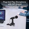 Профессиональный проводной динамический микрофон HiFi качество звука с низкой задержкой Plug and Play запись караоке 3,5 мм вокальный микрофон