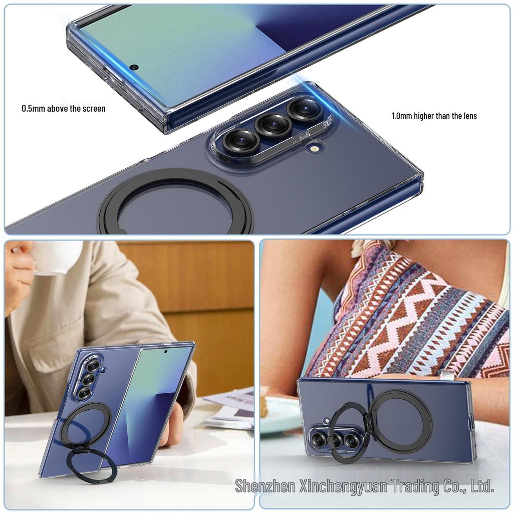 Защитный чехол-подставка с шарниром 360° для Samsung Z Fold7