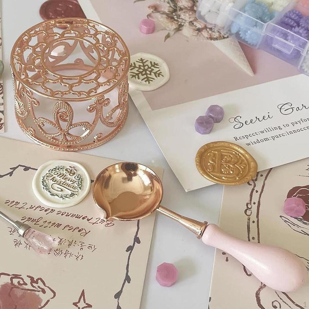 Набор восковых печатей для металлических поделок, ложек, штампов для печи