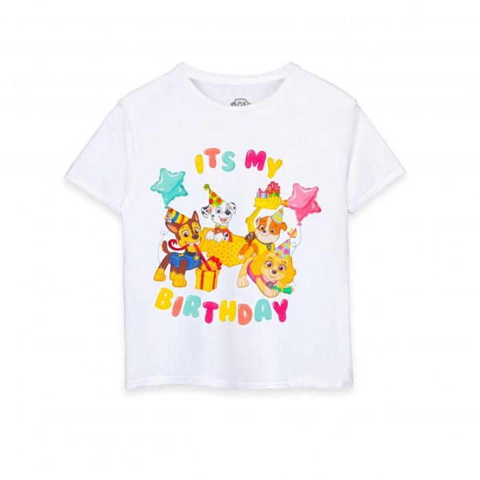 Paw Patrol Childrens/Kids ItÂ´s My Birthday Short-Sleeved T-Shirt