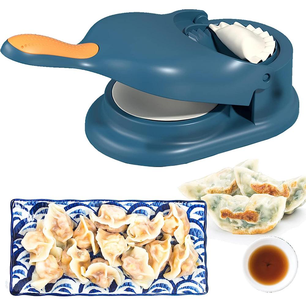 2 In 1 Dumpling Maker Dumpling Shape Making Device Press Mold Kitchen Dumplings Modeling Machine Dough Mould Making Tools