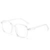 Anti-radiation Goggles for Myopia Women Flat Light Large Frame Internet Celebrity Style Frames Can Be Matched with Men's Korean Style Trendy Glasses