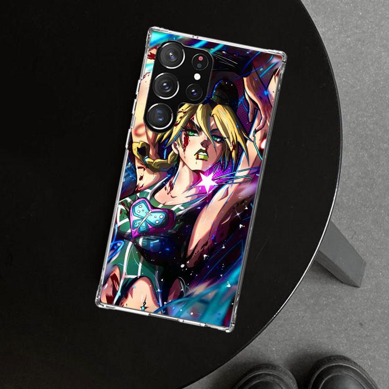 Чехол для телефона JoJo's Bizarre Adventure Джолин Куджо для Samsung Galaxy S26 S25 Edge S24 S23 Ultra S22 Plus S21 FE S20 + Арт C