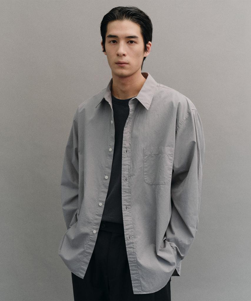 ANOTHER OFFICE Bold Garment Shirt (Concrte)