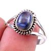 Natural Kyanite Gemstone Handmade 925 Solid Sterling Silver Gift Ring S.9 d2J58