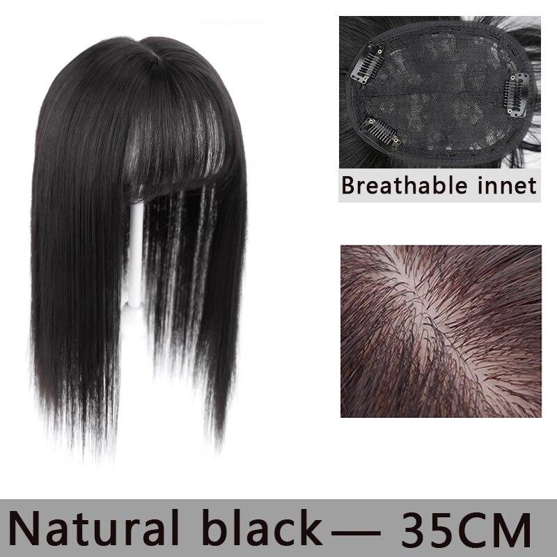 LUPU Длинные прямые синтетические шиньоны для женщин, черные, коричневые, светлые, на заколках для наращивания волос, термостойкое волокно