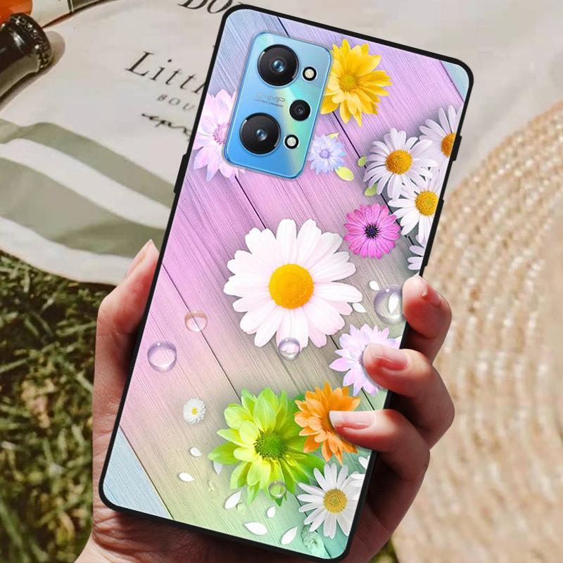 Чехол для Realme Q5 Pro Мягкий силиконовый задний чехол из ТПУ для чехлов телефона Realme Q5 RealmeQ5 Pro Q 5 Защитный модный чехол
