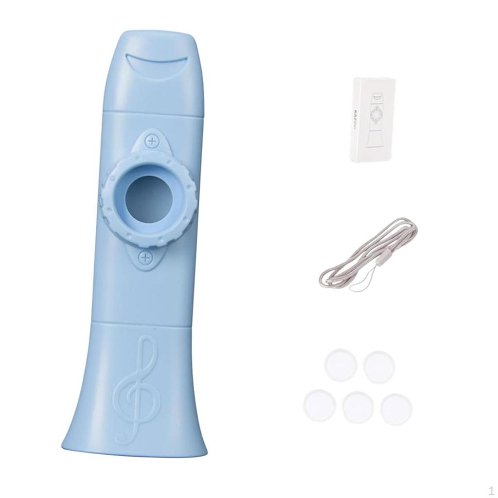 Kazoo Easy To Learn Adjustable Tone Mouth Flute for Music Lovers Kids Violin Piano
