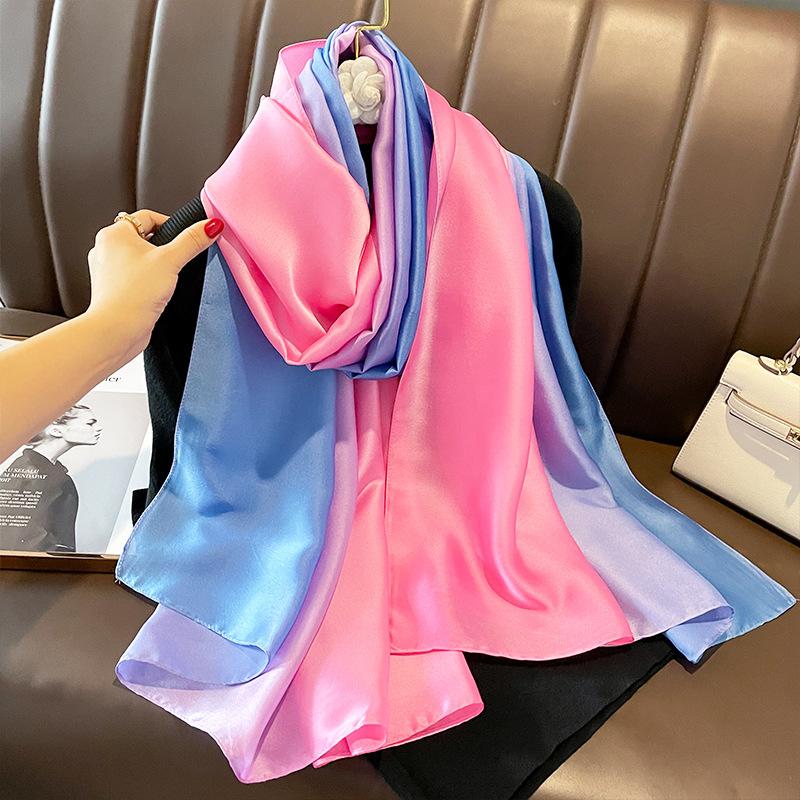 Scarf Foulard Female Headbanda Luxury Hijab Women Soft Warm Pashmina Beach Scarves Echarpe Shawl Large Wrap Echarpe Bandana