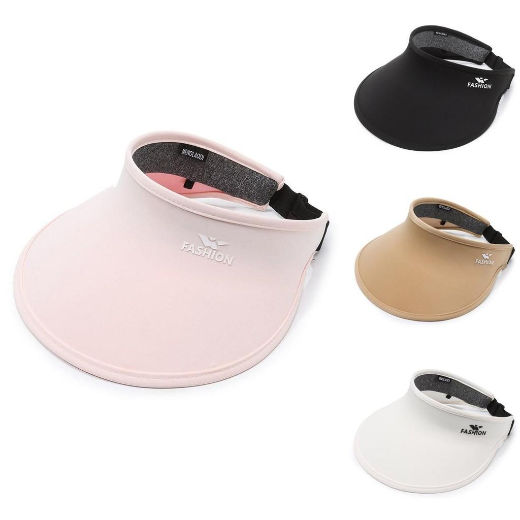 Шикарная легкая женская шляпа от солнца с открытым верхом различных цветов для стильной защиты от солнца