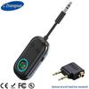 BR08 2-in-1 Bluetooth Receiver & Transmitter for Car, TV & Aircraft AUX - Connects Wirelessly To Two Devices