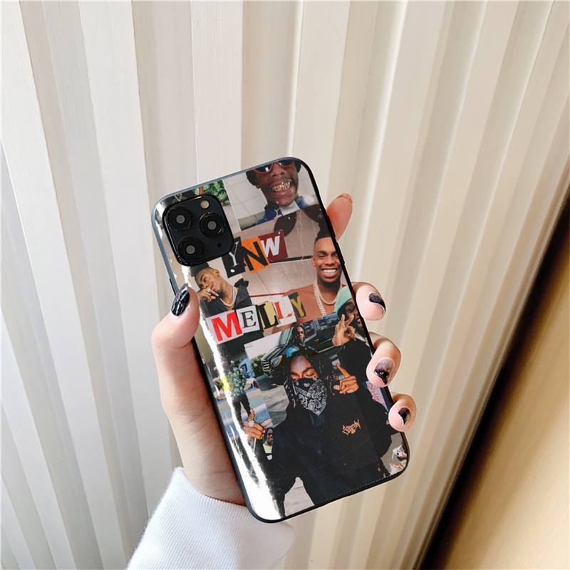 Ynw Melly Rapper Luxury Soft Phone Case for iphone 13 11pro 12pro MAX 8 7 6 6S Plus X XS MAX 5 5S SE XR Fundas Capa