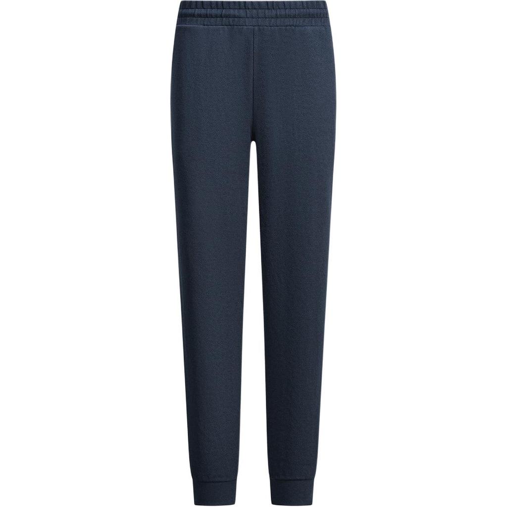 Emporio Armani FW25 Однотонные повседневные брюки средней посадки на резинке для мужчин, низ EM000500-AF15006-UB102