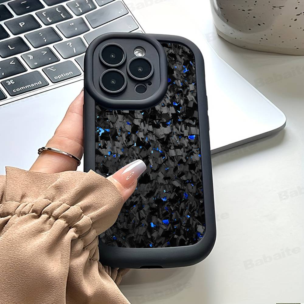 Чехол для телефона APEX CARBON FRAGMENT из гоночного материала для IPhone 17 16 15 14 13 12 11 Pro Max 16E Plus INS Мягкий чехол