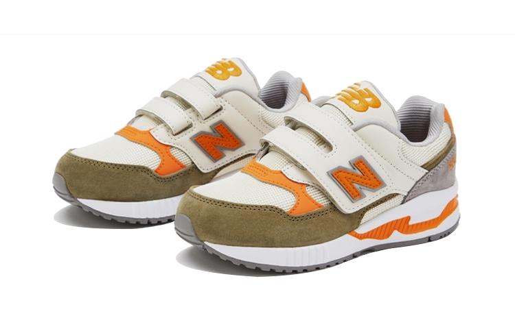New Balance Кроссовки для бега NB 530 Низкие Бежево-оранжевые Детские Возраст 3-7 Лет KV530SNP