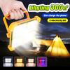 Super Bright Solar 264 LED Light USB Rechargeable Portable Flood Lamps Built-in 10000mHA Outdoor Waterproof Camping Tent Lantern