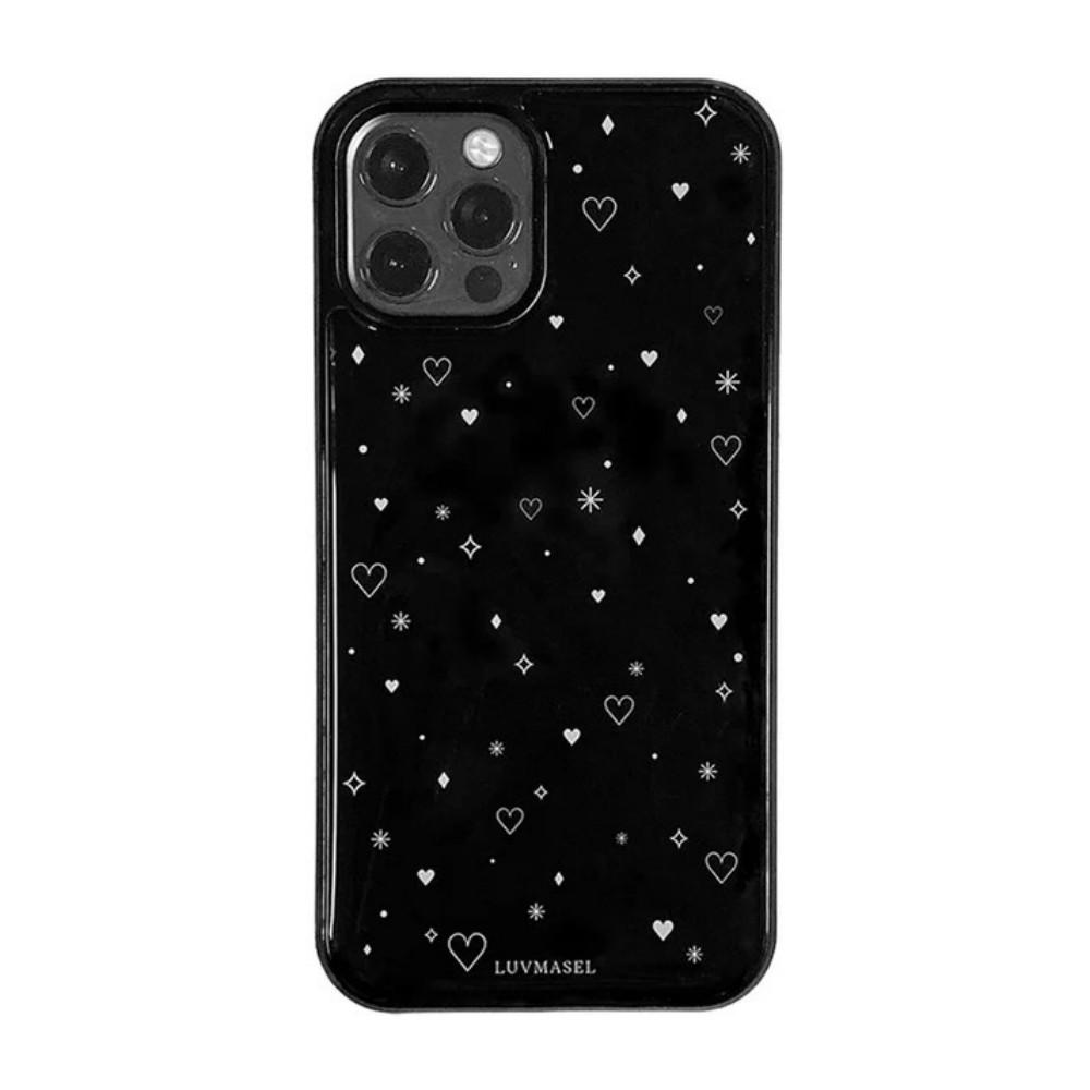 Роскошный Clmj Корейский INS Y2K Звезда Чехол для Телефона для iPhone 17 16 15 14 13 12 11 Pro Max X XS XR Plus Air Глянцевая Пленка Жесткий Поликарбонатный Чехол
