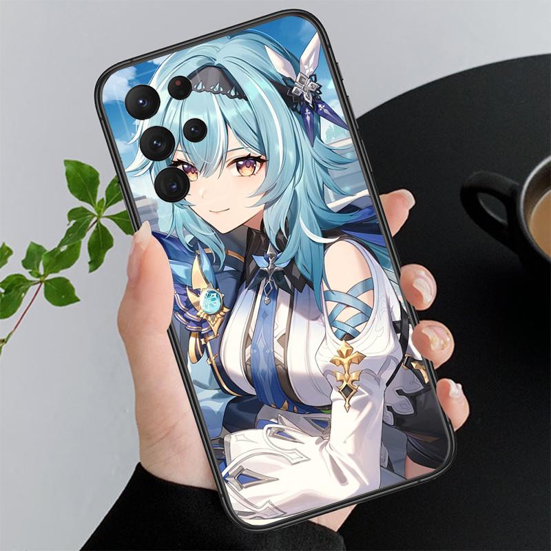 Чехол для телефона Genshin Impact Anime для Samsung A52S A21S A33 A23 A13 A14 A32 A52 A53 A54 A51 A71 M51