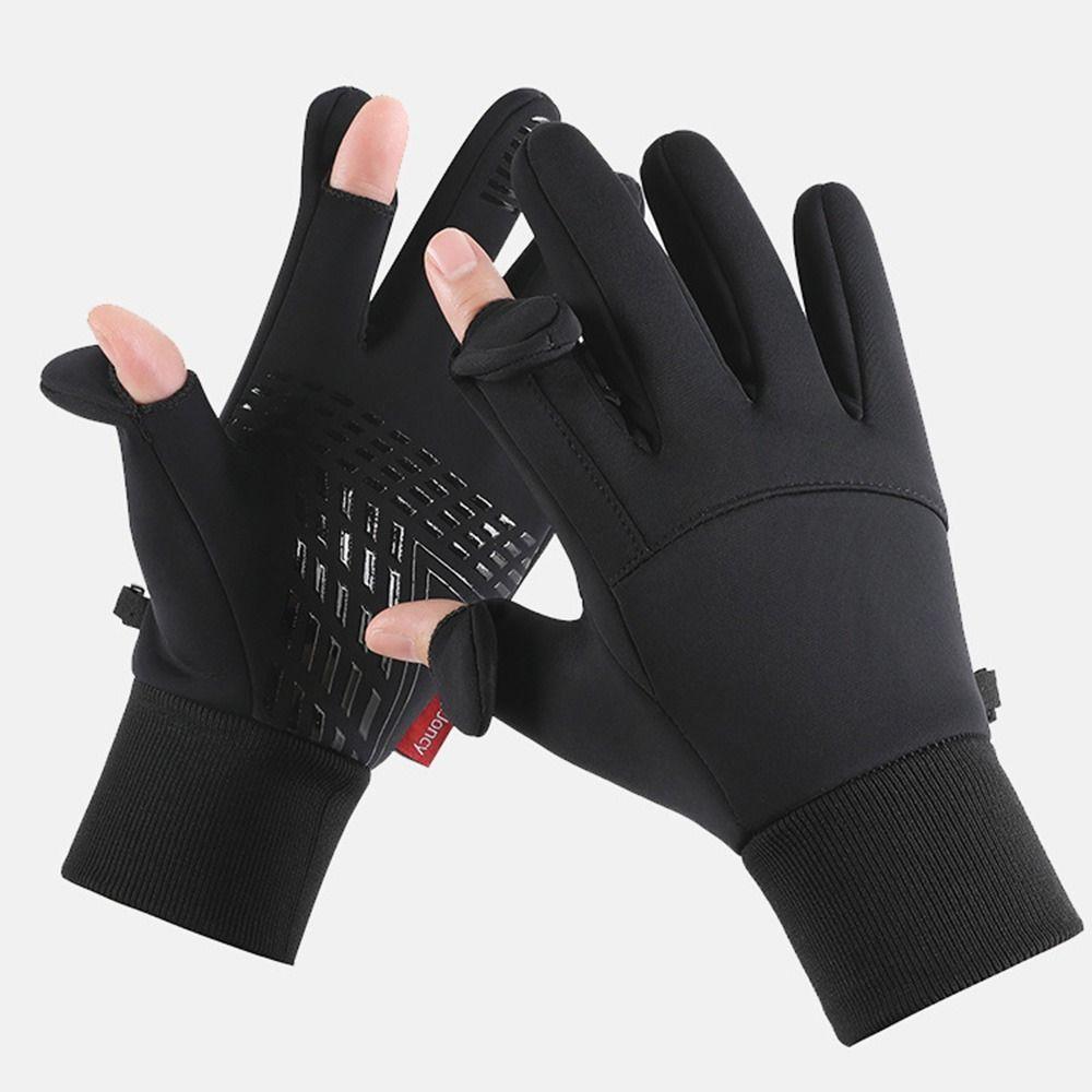 Touchscreen Sports Mittens Anti-Slip Protective Mittens Gift Winter Gloves Running