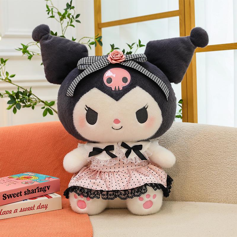 Bow Kulomi Plush Toy Doll Bow Small Skirt Melody Pillow Girl Birthday Gift
