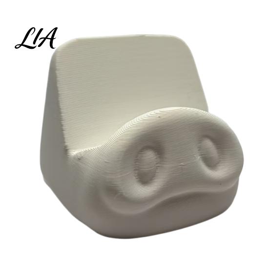 Funny Cell Phone Support Cute Pig Nose Mobile Holder Desk Stand, 3D Printed Stand Mount for Office Home Desktop, Stable Hands Free Smartphones Desktop
