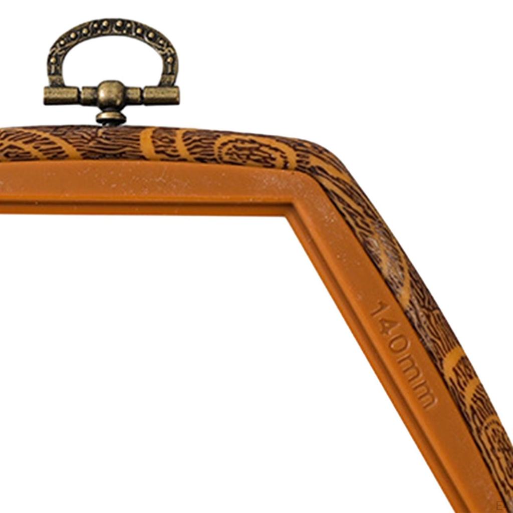 Embroidery Cross Hoop Stitch Ring Display Frame Decor DIY Needlecraft