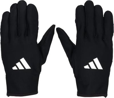 Adidas Бейсбольные перчатки, размер 23, теплые, черные, LBG804, Перчатка, (1900), Середина,