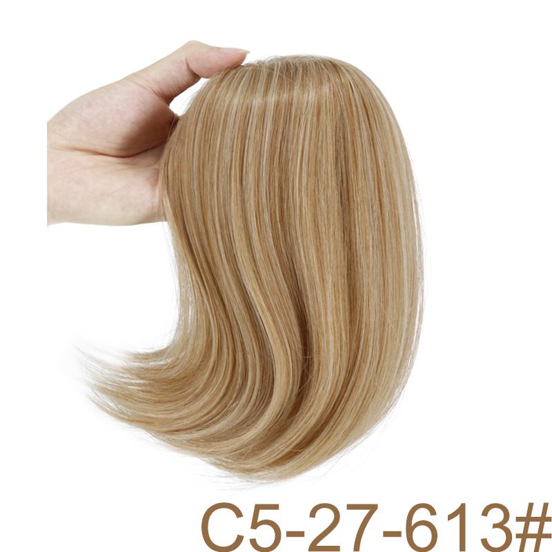 MERISIHAIR Женские прямые волосы, парики, закрывающие выпадение волос на заколке на макушке, наращивание волос из натурального синтетического волокна