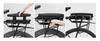 Foldable bicycle rack bag with seat function 5l - black