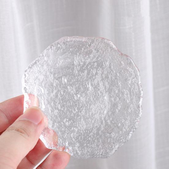 Палитра для дизайна ногтей, прозрачная, высокая прочность, креативные формы, небьющиеся, широкое применение, смешанные цвета, стеклянные ювелирные изделия, демонстрация