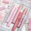 4 шт. Morandi Color Highlighter маркеры набор градиентных цветов кисть наконечник для рисования живопись
